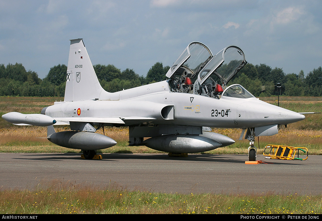 Aircraft Photo of AE9-010 | Northrop SF-5B(M) Freedom Fighter | Spain - Air Force | AirHistory.net #7324