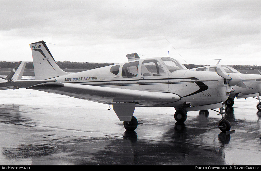 Aircraft Photo of VH-DTA | Beech B33 Debonair | East Coast Aviation | AirHistory.net #7349