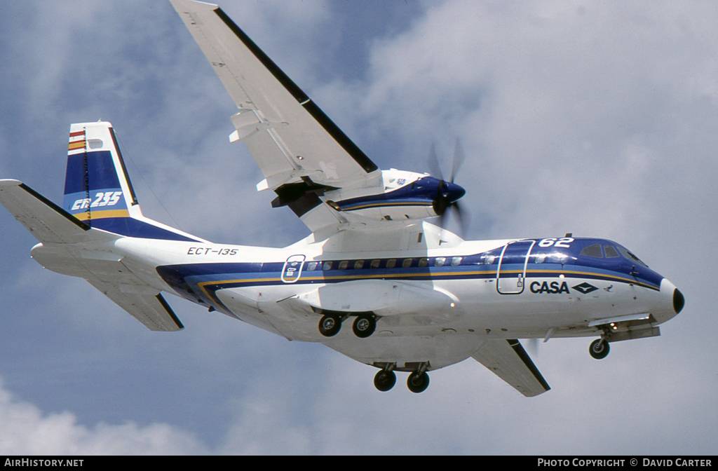 Aircraft Photo of ECT-135 | CASA/IPTN CN235-10 | CASA - Construcciones Aeronáuticas | AirHistory.net #7357