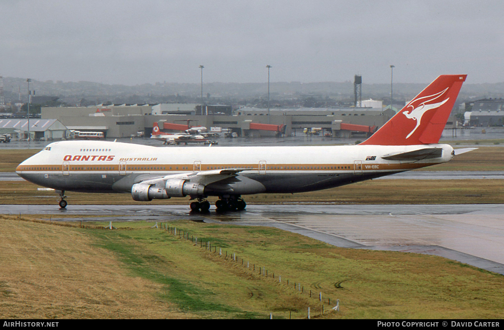 Aircraft Photo of VH-EBC | Boeing 747-238B | Qantas | AirHistory.net #7360