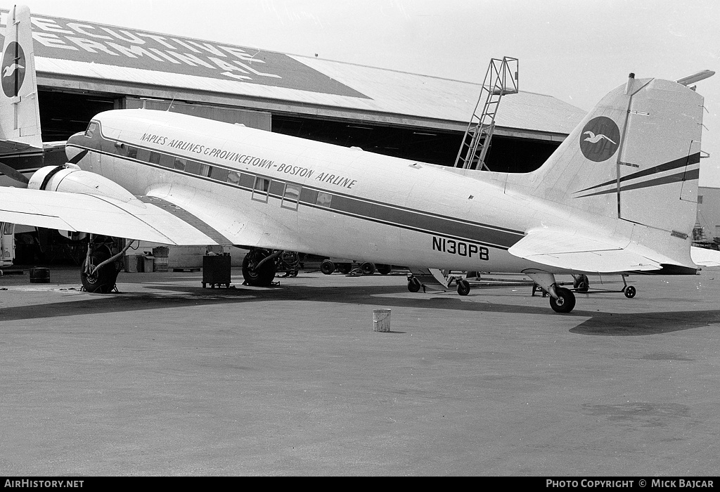 Aircraft Photo of N130PB | Douglas DC-3A | Naples Airlines & Provincetown-Boston Airline | AirHistory.net #7367