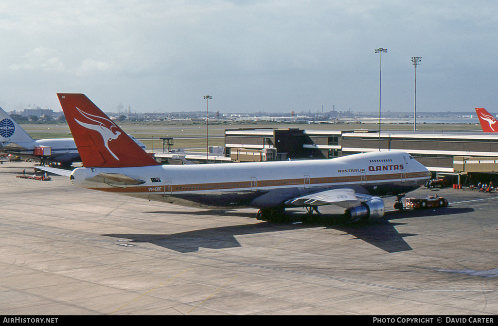 Aircraft Photo of VH-EBE | Boeing 747-238B | Qantas | AirHistory.net #7392