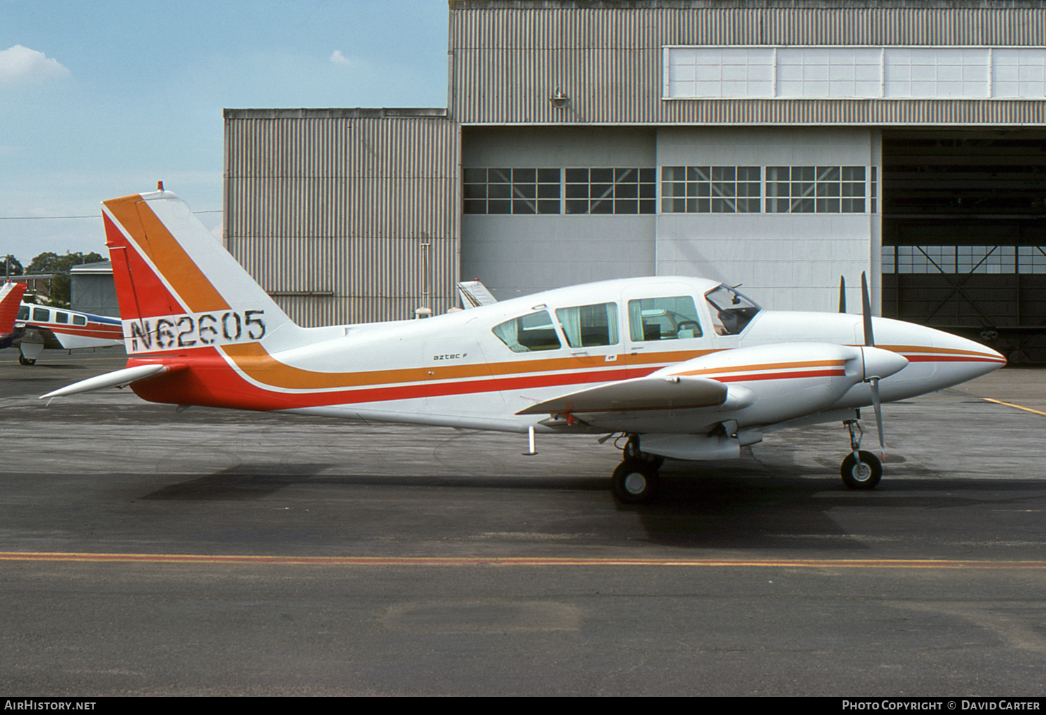 Aircraft Photo of N62605 | Piper PA-23-250 Aztec F | AirHistory.net #7403