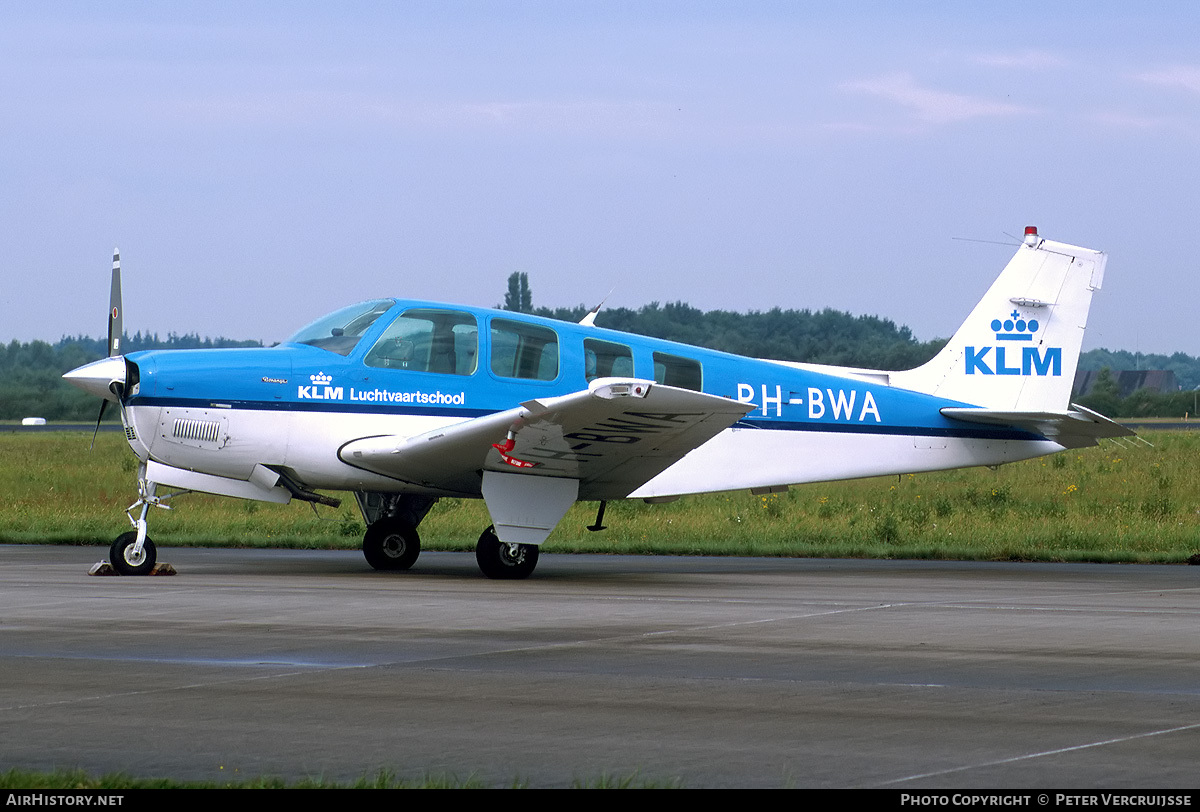 Aircraft Photo of PH-BWA | Beech A36AT Bonanza 36 | KLM Luchtvaartschool | AirHistory.net #7415