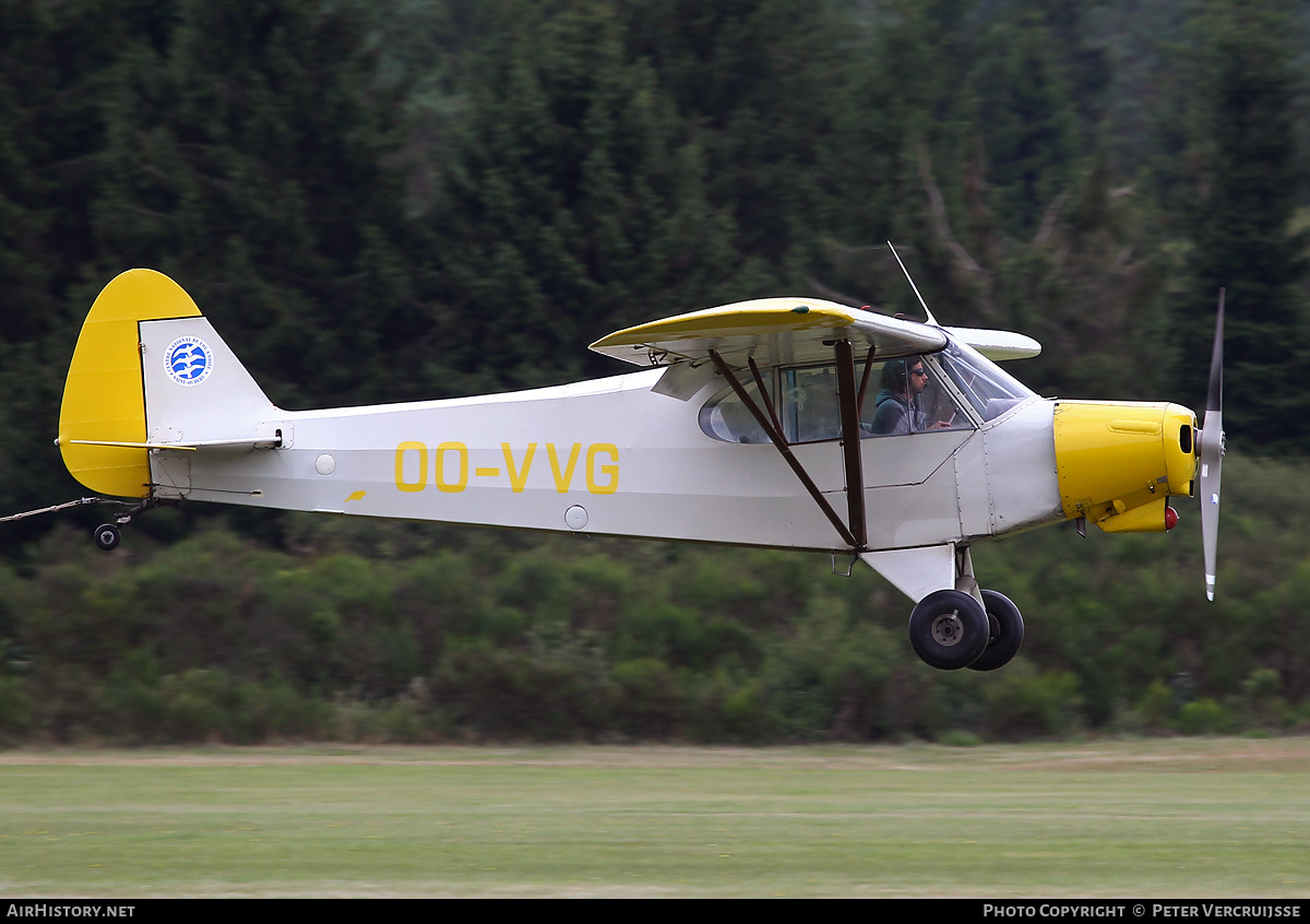 Aircraft Photo of OO-VVG | Piper PA-18-150 Super Cub | Centre National de Vol a Voile Saint-Hubert | AirHistory.net #7416