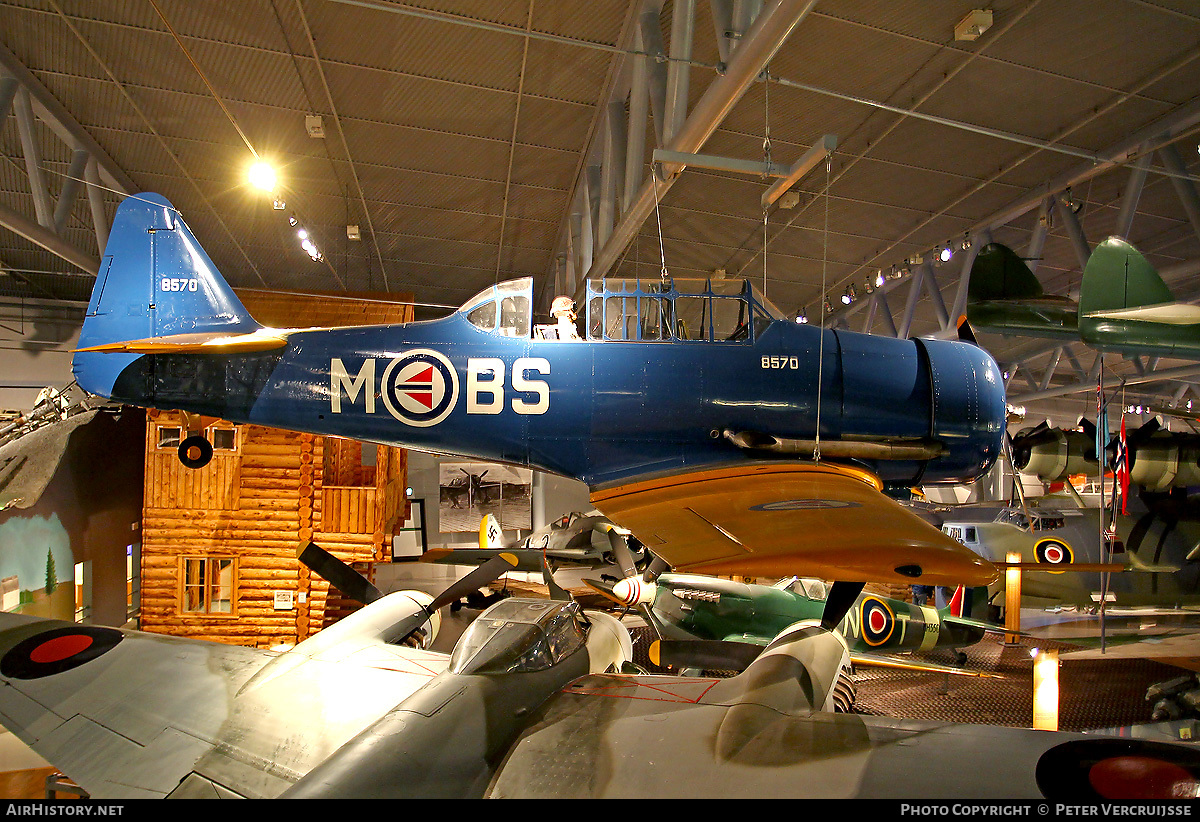 Aircraft Photo of 8570 | North American T-6J Texan | Norway - Air Force | AirHistory.net #7418