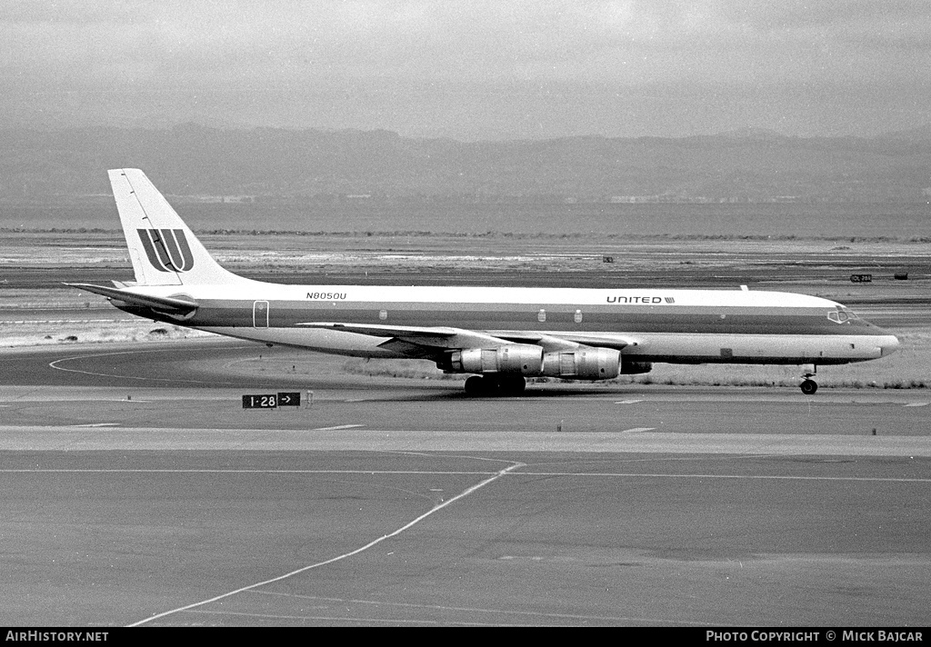 Aircraft Photo of N8050U | McDonnell Douglas DC-8-54AF Jet Trader | United Airlines | AirHistory.net #7421