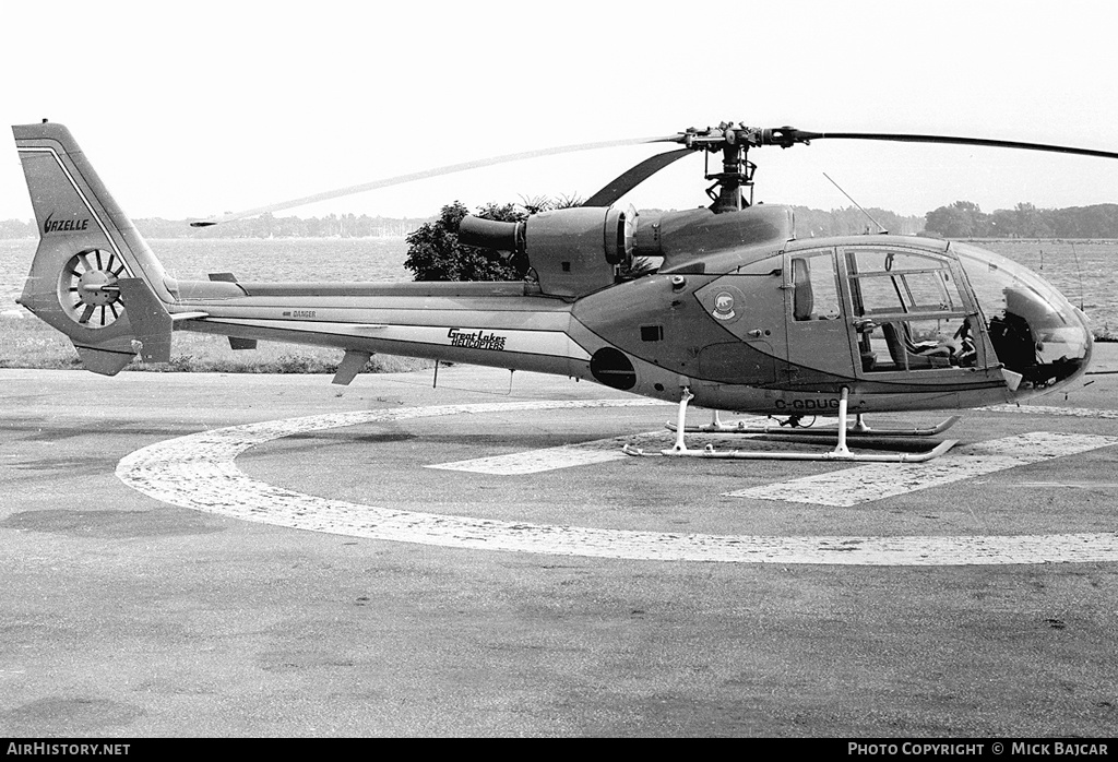 Aircraft Photo of C-GDUG | Aerospatiale SA-341G Gazelle | Great Lakes Helicopters | AirHistory.net #7422