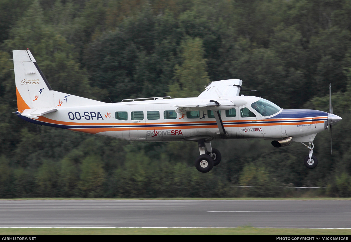 Aircraft Photo of OO-SPA | Cessna 208B Grand Caravan | SkyDive Spa | AirHistory.net #7427