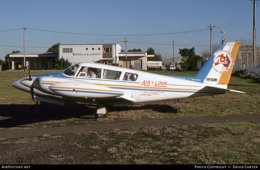 Aircraft Photo of VH-DUM | Piper PA-30-160 Twin Comanche B | Air Link | AirHistory.net #7429