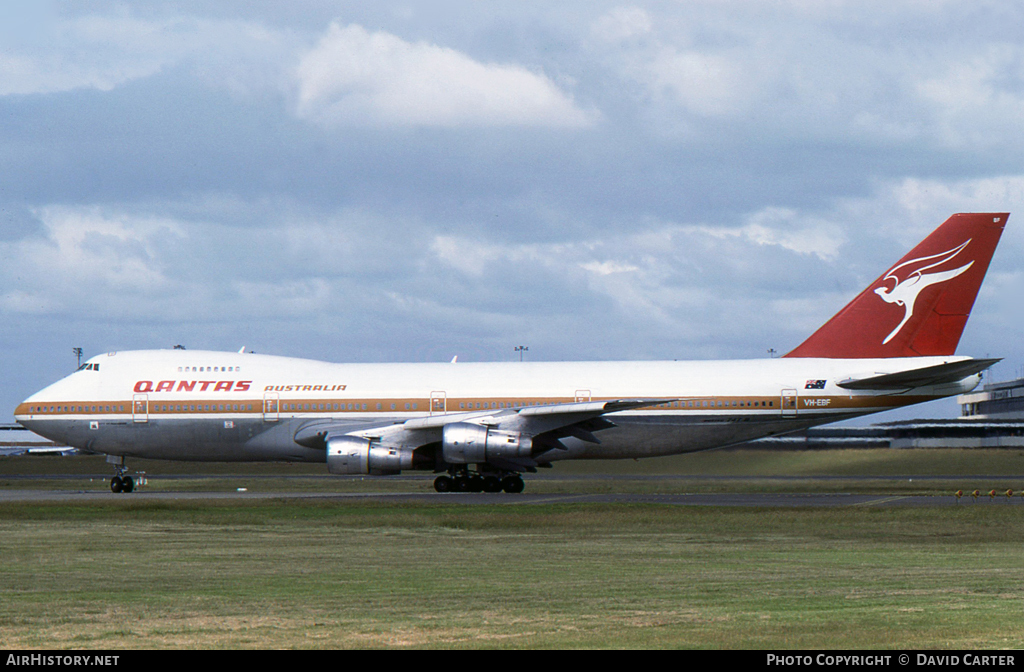 Aircraft Photo of VH-EBF | Boeing 747-238B | Qantas | AirHistory.net #7449