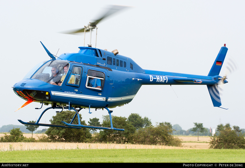 Aircraft Photo of D-HAFI | Bell 206B-3 JetRanger III | Agrarflug Helilift | AirHistory.net #7464