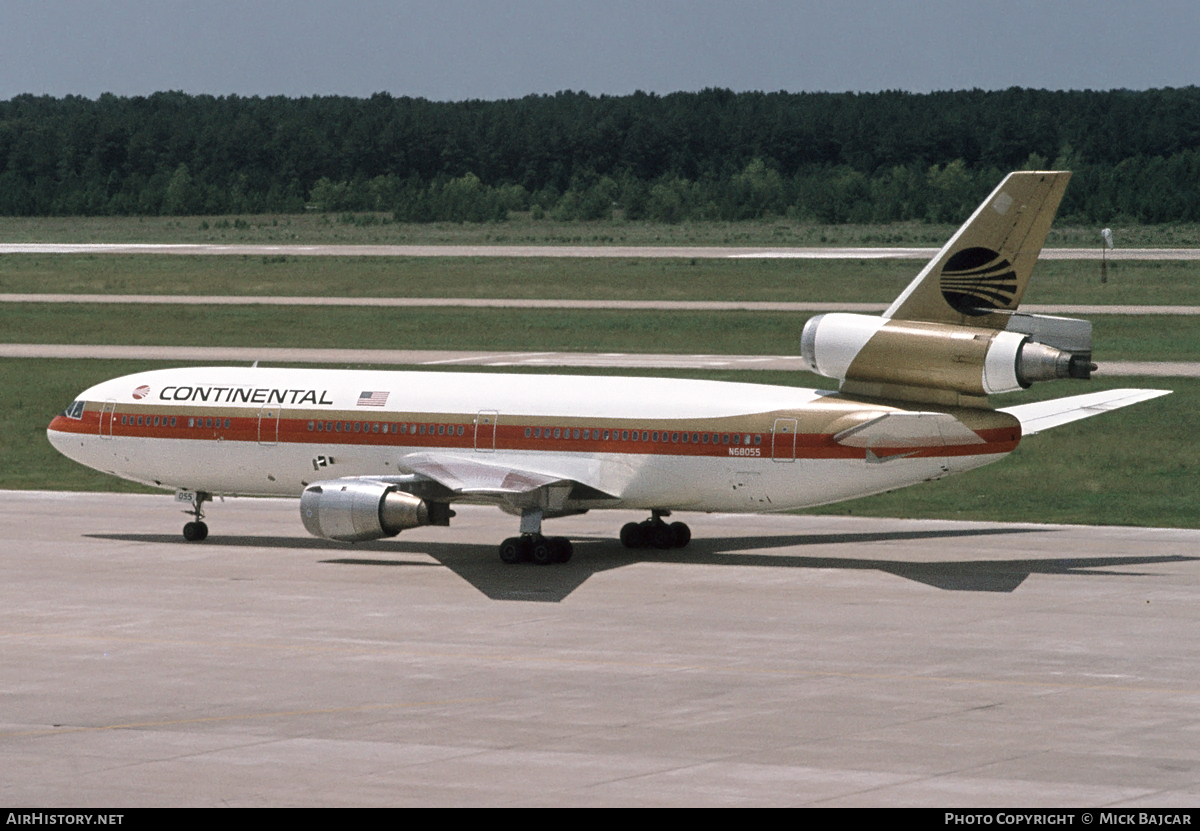 Aircraft Photo of N68055 | McDonnell Douglas DC-10-10CF | Continental Airlines | AirHistory.net #7469