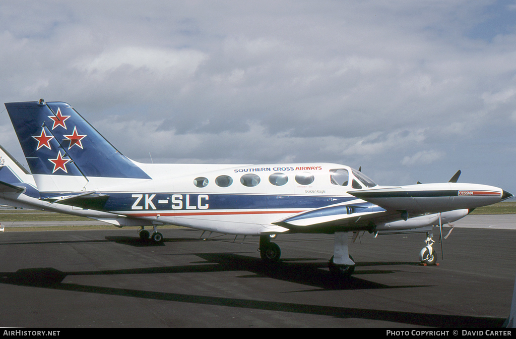 Aircraft Photo of ZK-SLC | Cessna 421B Golden Eagle | Southern Cross Airways | AirHistory.net #7487