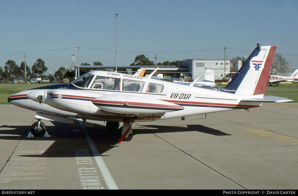 Aircraft Photo of VH-DXA | Piper PA-39-160 Twin Comanche C/R | Flight Facilities | AirHistory.net #7488
