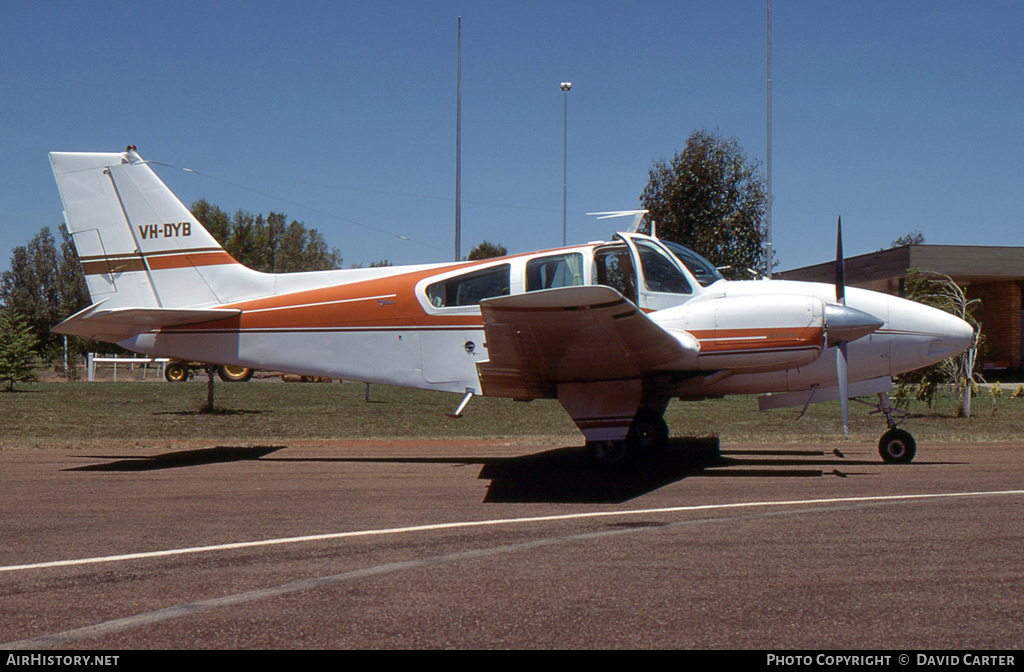 Aircraft Photo of VH-DYB | Beech C55 Baron (95-C55) | AirHistory.net #7519