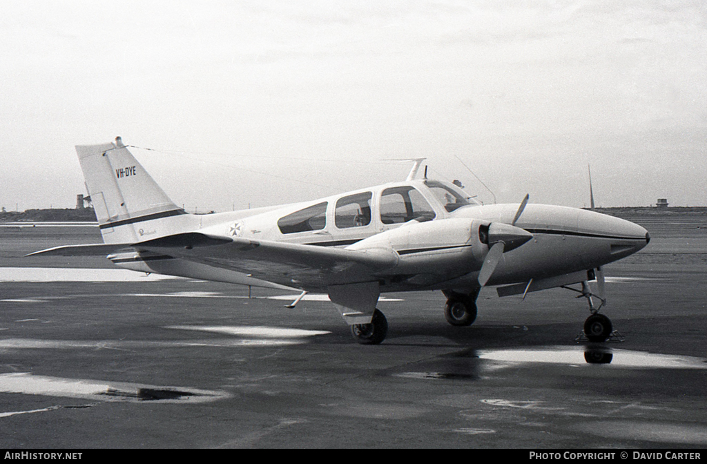 Aircraft Photo of VH-DYE | Beech C55 Baron (95-C55) | NSW Ambulance | AirHistory.net #7520