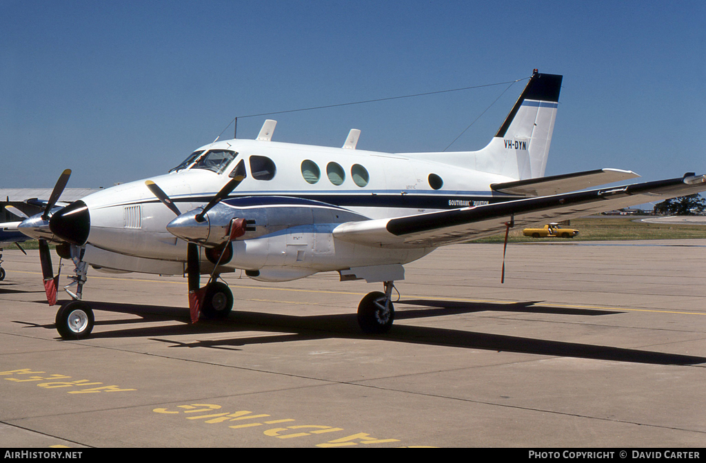 Aircraft Photo of VH-DYN | Beech 65-A90 King Air | Southbank Aviation | AirHistory.net #7522