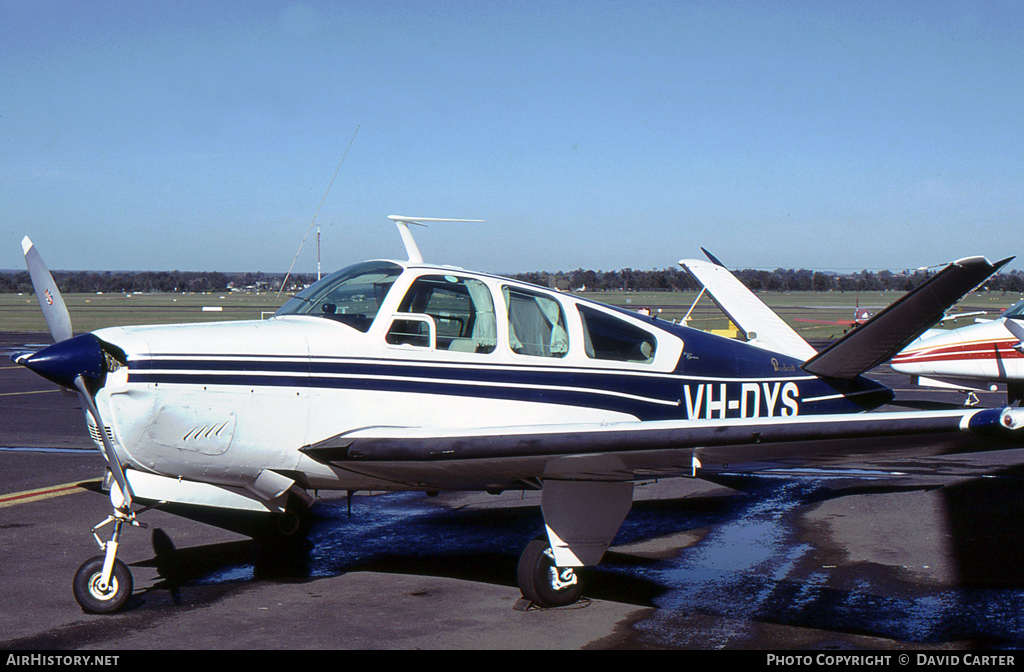 Aircraft Photo of VH-DYS | Beech V35 Bonanza | AirHistory.net #7525