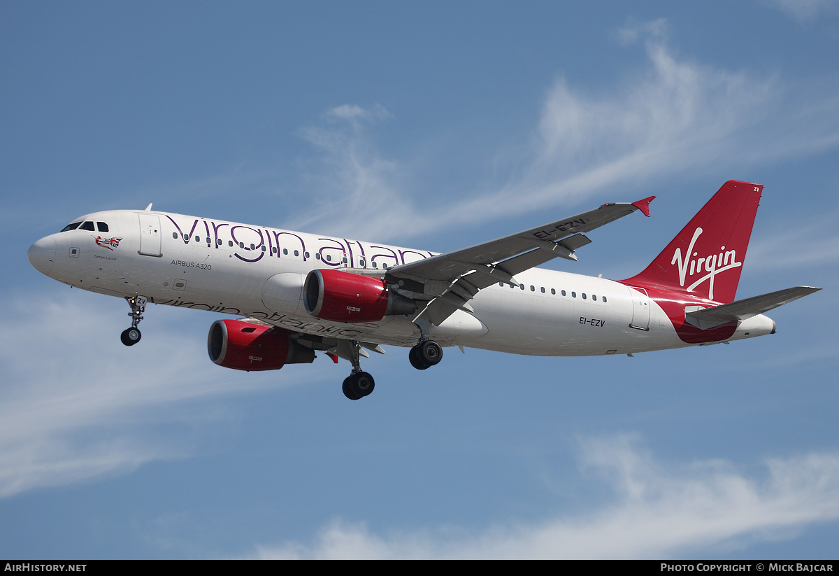 Aircraft Photo of EI-EZV | Airbus A320-214 | Virgin Atlantic Airways | AirHistory.net #7545