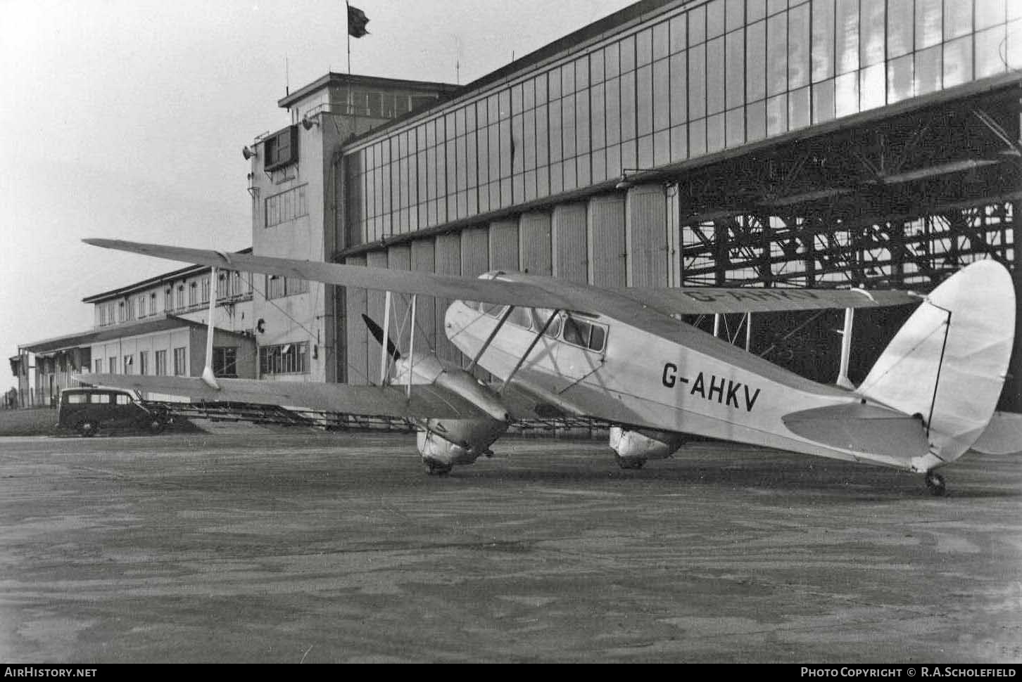 Aircraft Photo of G-AHKV | De Havilland D.H. 89A Dragon Rapide | AirHistory.net #7580