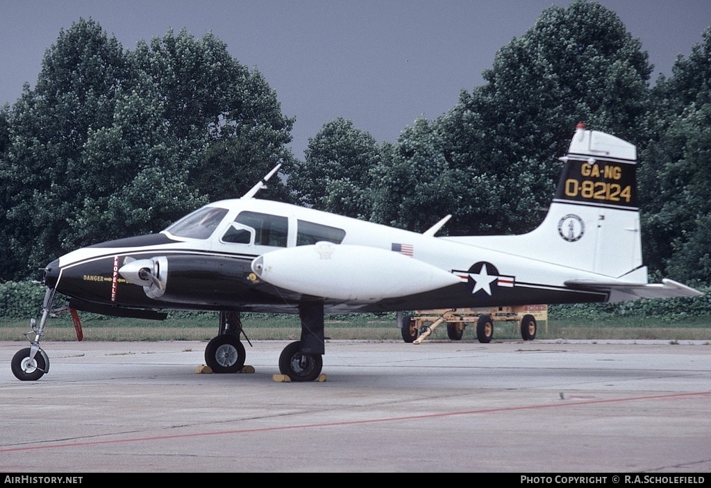 Aircraft Photo of 58-2124 / 0-82124 | Cessna U-3A Blue Canoe (310A/L-27A) | USA - Army | AirHistory.net #7603