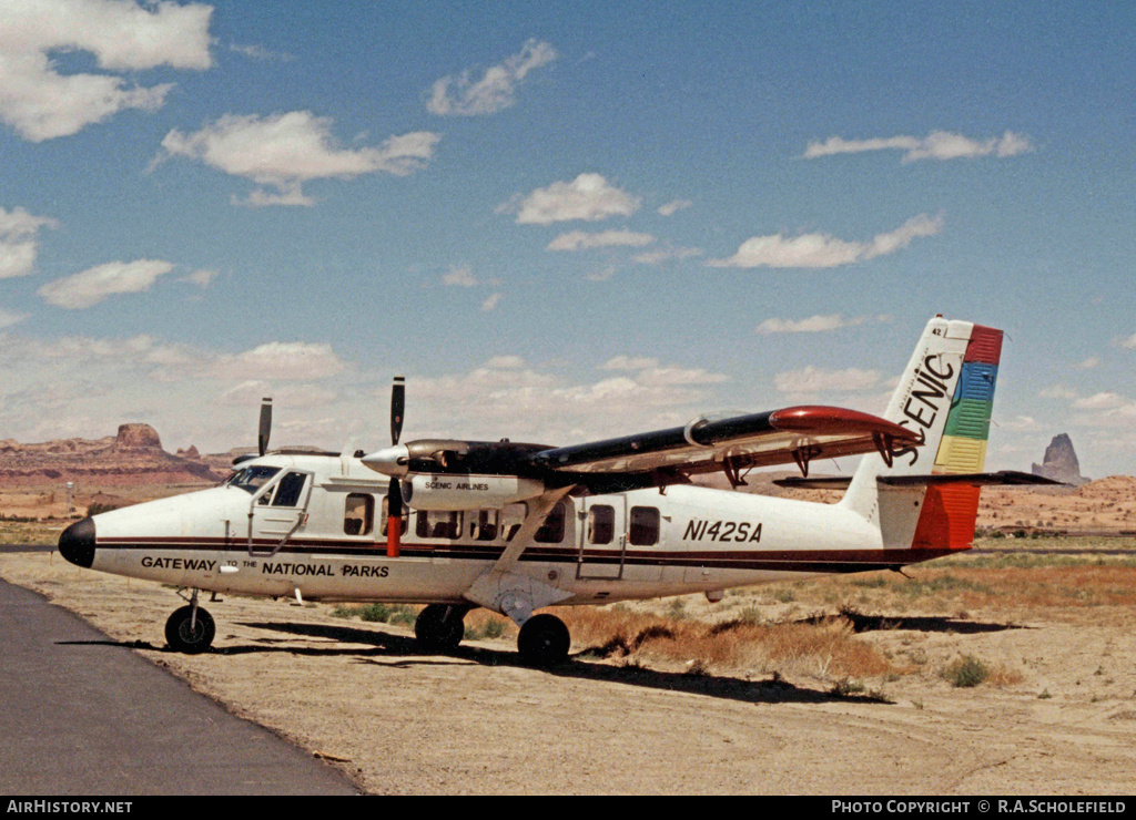 Aircraft Photo of N142SA | De Havilland Canada DHC-6-300 VistaLiner | Scenic Airlines | AirHistory.net #7607