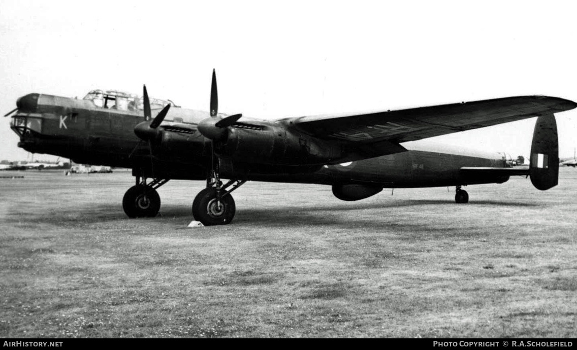 Aircraft Photo of RF411 | Avro 694 Lincoln B2 | UK - Air Force | AirHistory.net