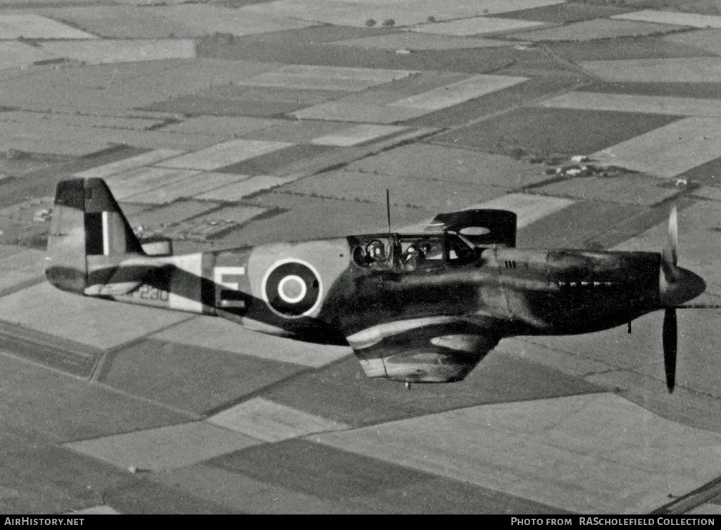 Aircraft Photo of AP230 | North American P-51 Mustang I | UK - Air Force | AirHistory.net #7636