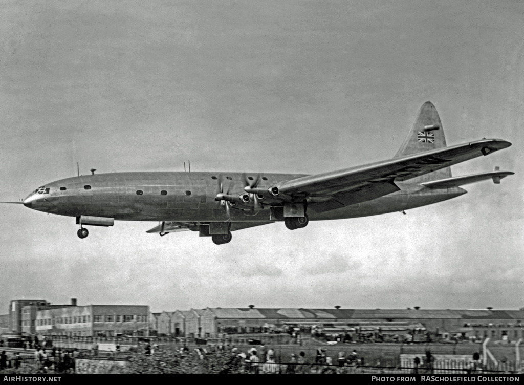 Aircraft Photo of G-AGPW | Bristol 167 Brabazon Mk1 | Bristol Aircraft | AirHistory.net #7638