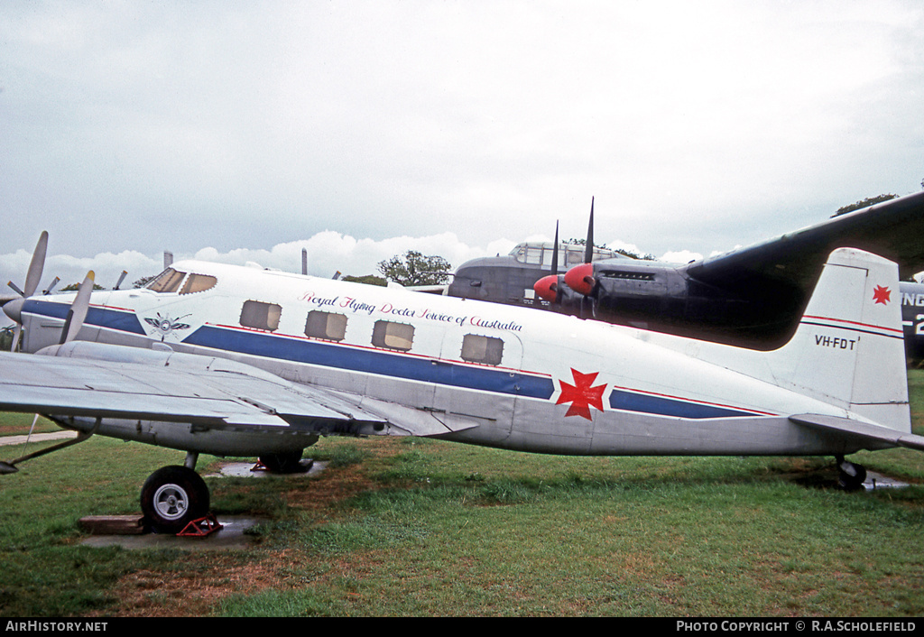 Aircraft Photo of VH-FDT | De Havilland Australia DHA-3 Drover Mk2 | Royal Flying Doctor Service - RFDS | AirHistory.net #7645