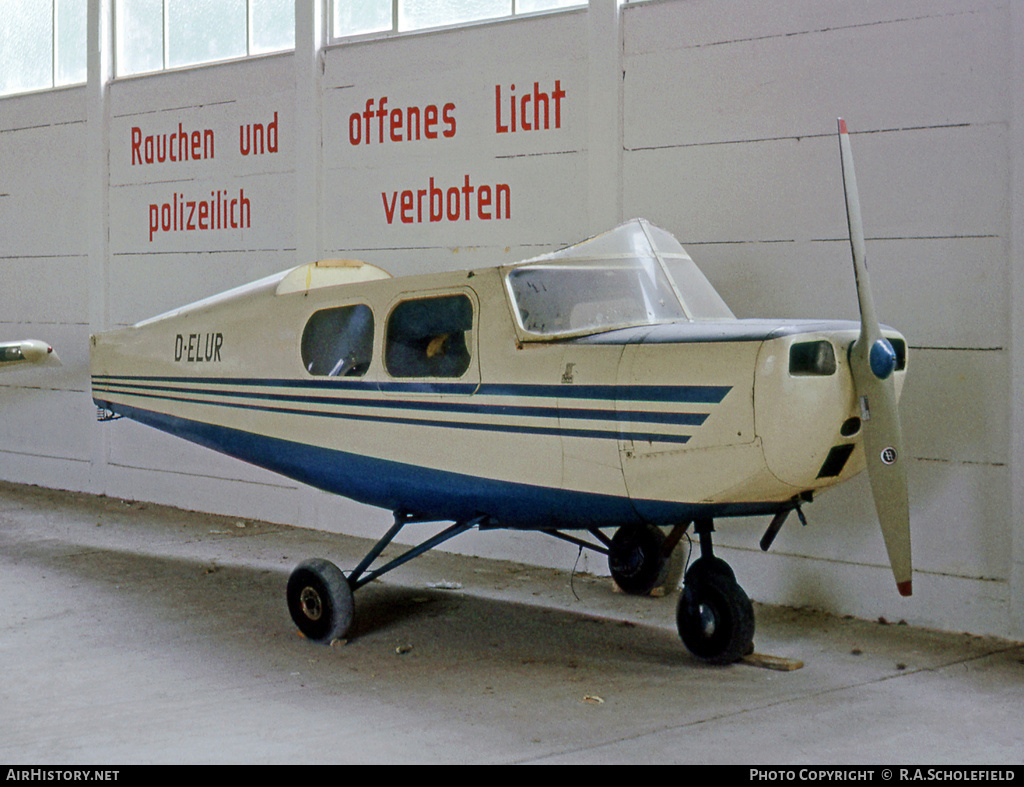 Aircraft Photo of D-ELUR | Dittmar HD-156A-1 Motor Mowe | AirHistory.net #7652