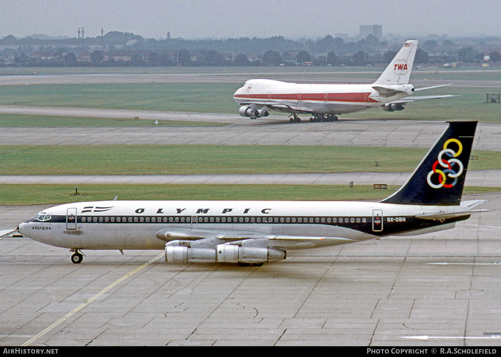 Aircraft Photo of SX-DBH | Boeing 720-051B | Olympic | AirHistory.net #7663