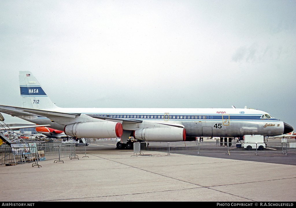 Aircraft Photo of N712NA / NASA 712 | Convair 990A (30A-5) | NASA - National Aeronautics and Space Administration | AirHistory.net #7665