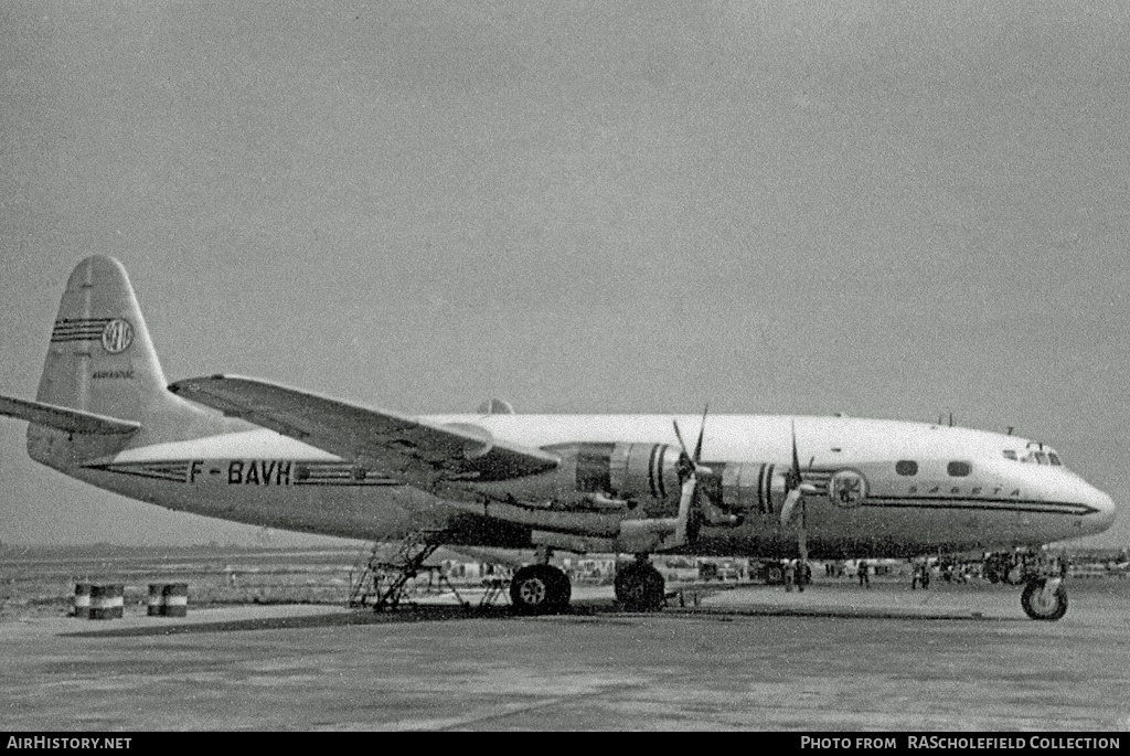 Aircraft Photo of F-BAVH | Sud-Est SE-2010 Armagnac | SAGETA - Société Auxiliaire de Gérance et d'Exploitation de Transport Aériens | AirHistory.net #7669