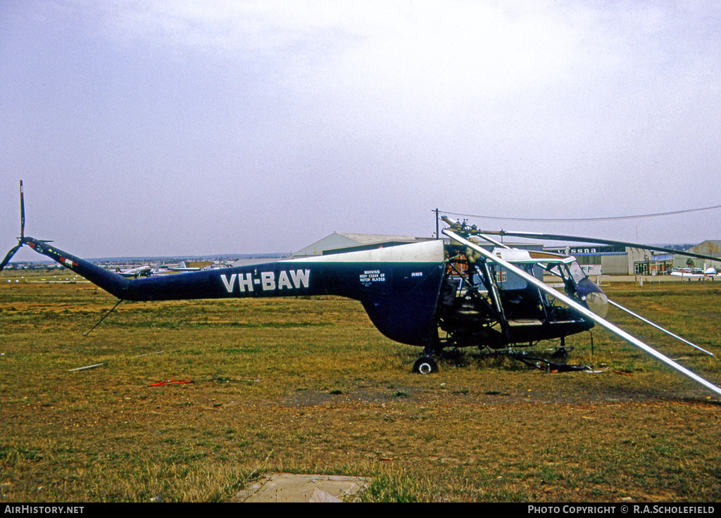 Aircraft Photo of VH-BAW | Bristol 171 Sycamore 4 | AirHistory.net #7687