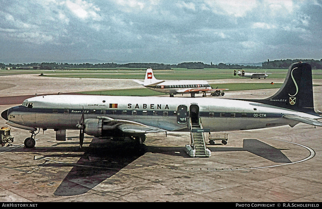 Aircraft Photo of OO-CTM | Douglas DC-6B | Sabena | AirHistory.net #7690