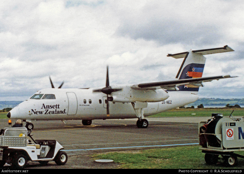 Aircraft Photo of ZK-NEZ | De Havilland Canada DHC-8-102 Dash 8 | Ansett New Zealand | AirHistory.net #7691