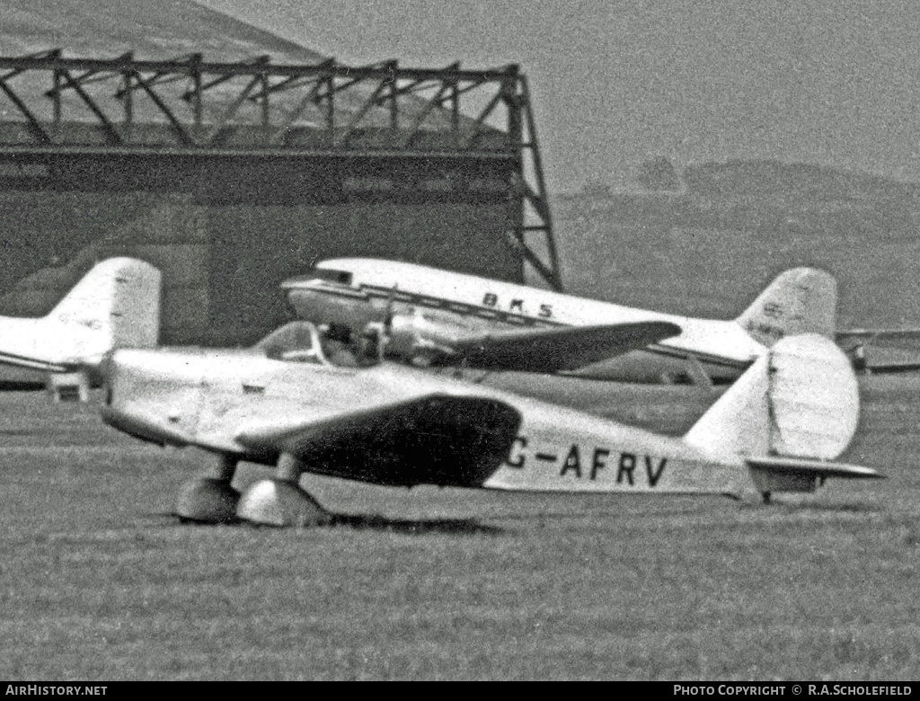 Aircraft Photo of G-AFRV | Tipsy Trainer I | AirHistory.net #7697