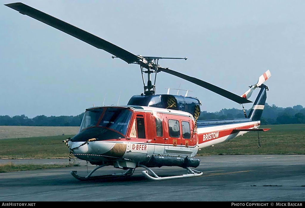Aircraft Photo of G-BFER | Bell 212 Twin Two-Twelve | Bristow Helicopters | AirHistory.net #7717