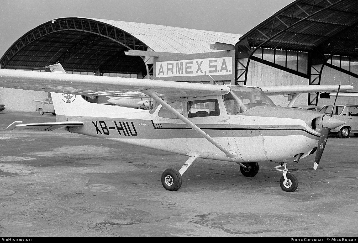 Aircraft Photo of XB-HIU | Cessna 172M Skyhawk | Escuela de Aviación México | AirHistory.net #7719