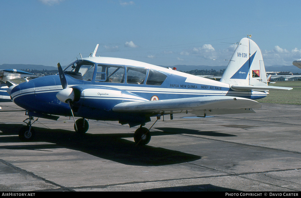 Aircraft Photo of VH-EDH | Piper PA-23-160 Apache G | AirHistory.net #7727