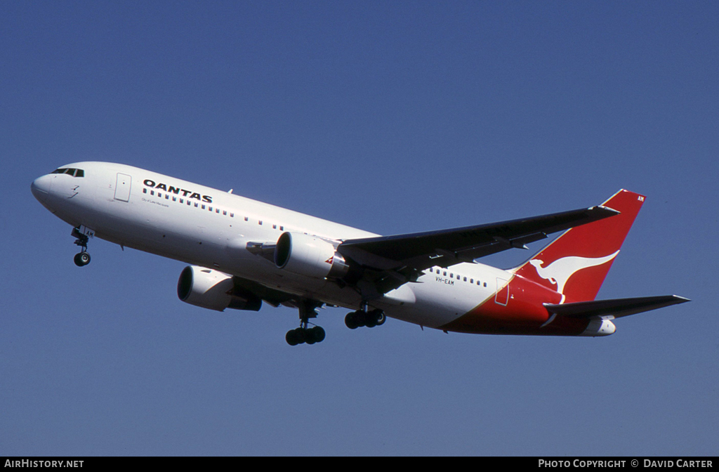 Aircraft Photo of VH-EAM | Boeing 767-238/ER | Qantas | AirHistory.net #7728