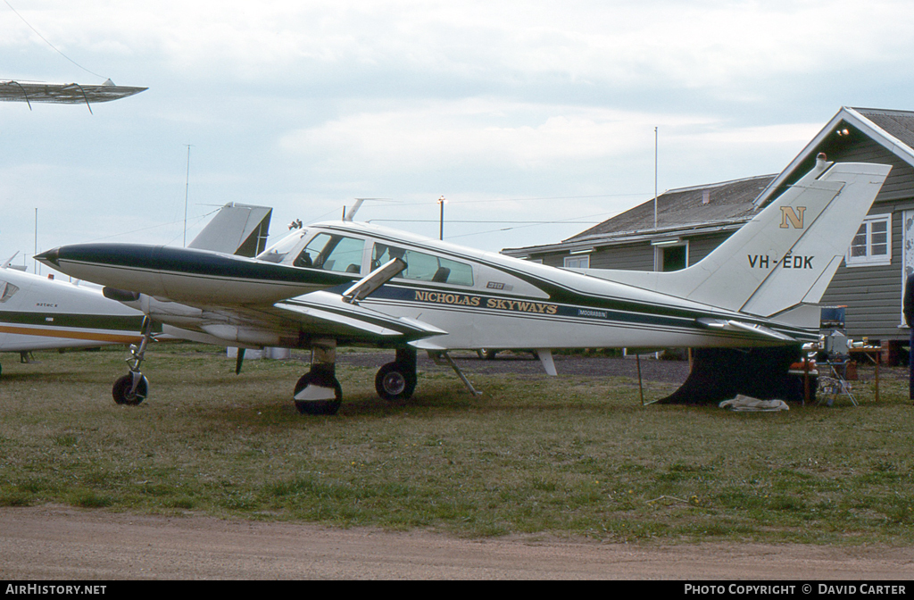 Aircraft Photo of VH-EDK | Cessna 310L | Nicholas Skyways | AirHistory.net #7730