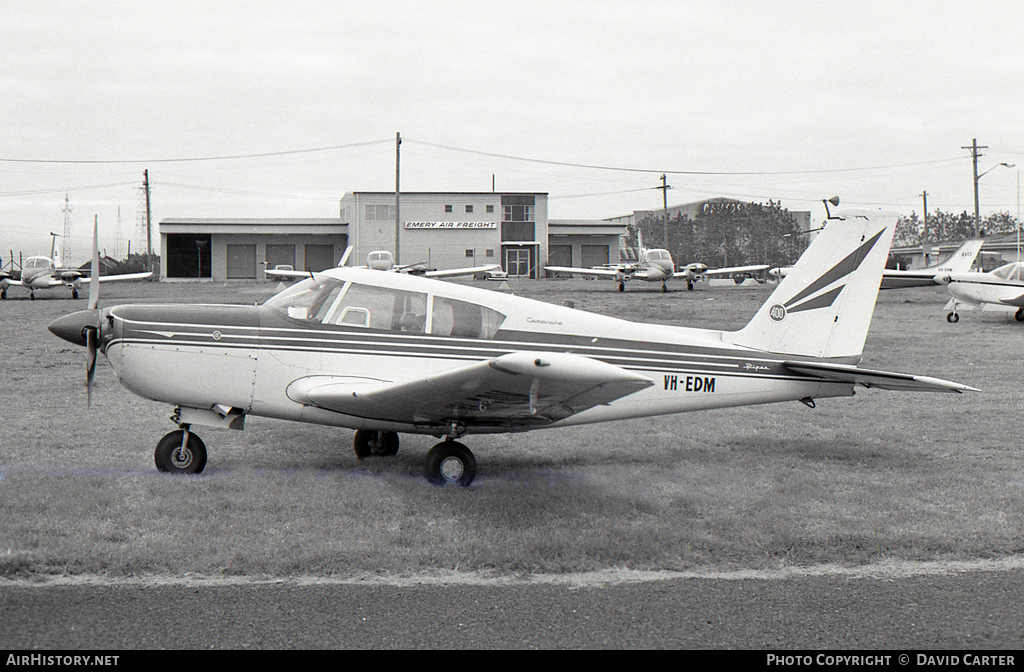 Aircraft Photo of VH-EDM | Piper PA-24-400 Comanche 400 | AirHistory.net #7732