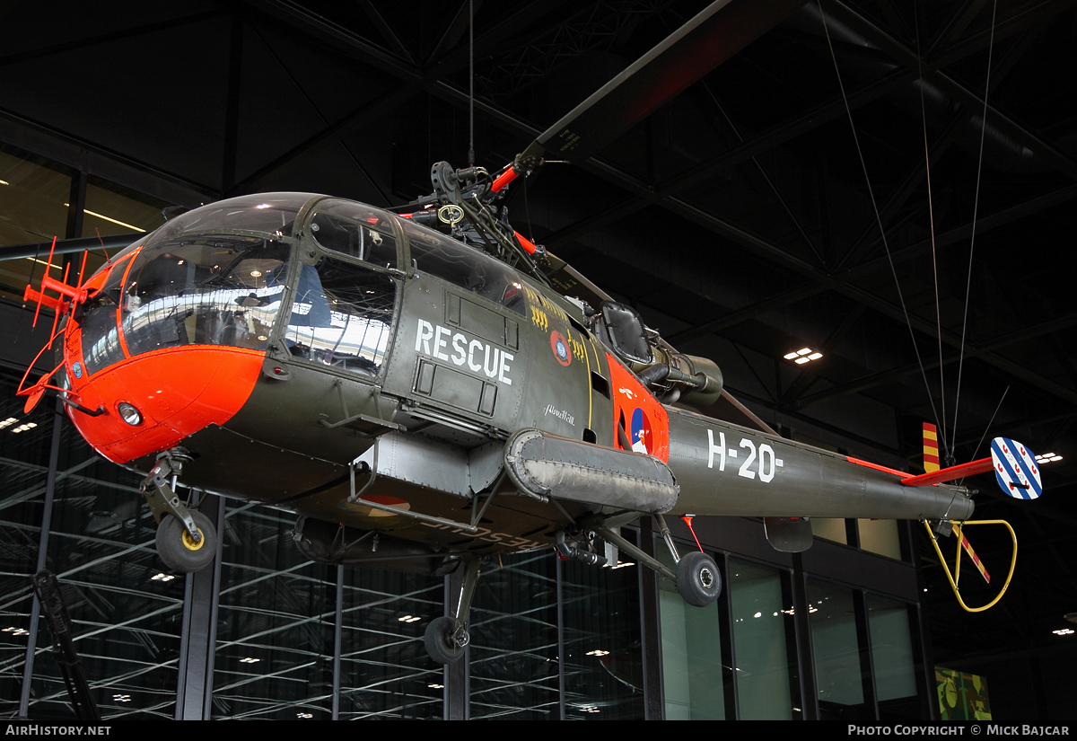 Aircraft Photo of H-20 | Sud SE-3160 Alouette III | Netherlands - Air Force | AirHistory.net #7738