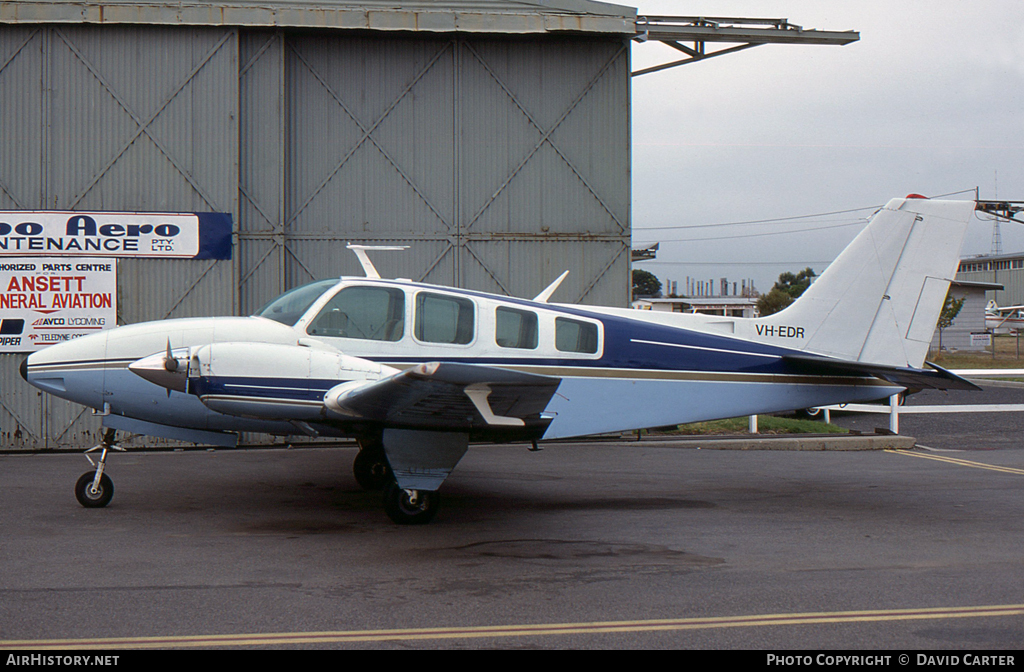 Aircraft Photo of VH-EDR | Beech 58 Baron | AirHistory.net #7739