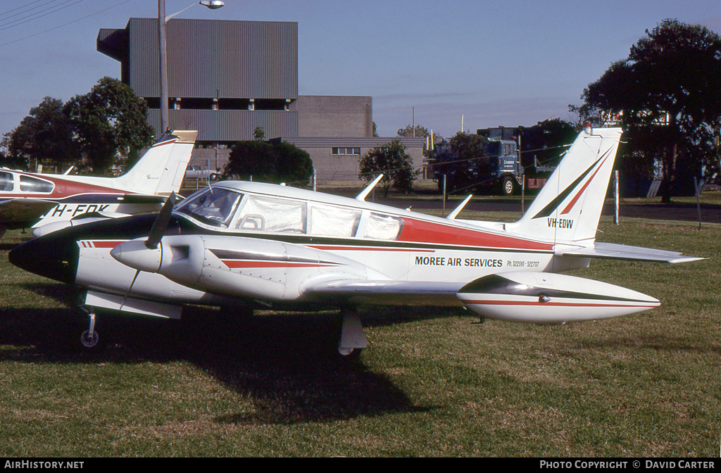 Aircraft Photo of VH-EDW | Piper PA-30-160 Twin Comanche B | Moree Air Services | AirHistory.net #7743