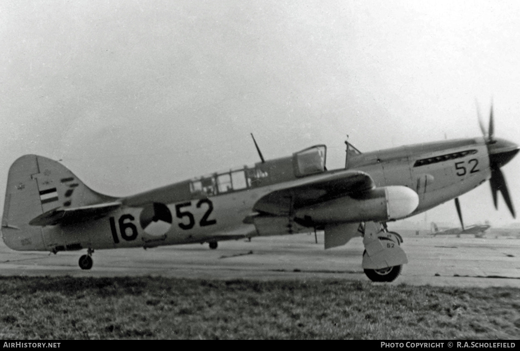 Aircraft Photo of 16-52 | Fairey Firefly FR4 | Netherlands - Navy | AirHistory.net #7778