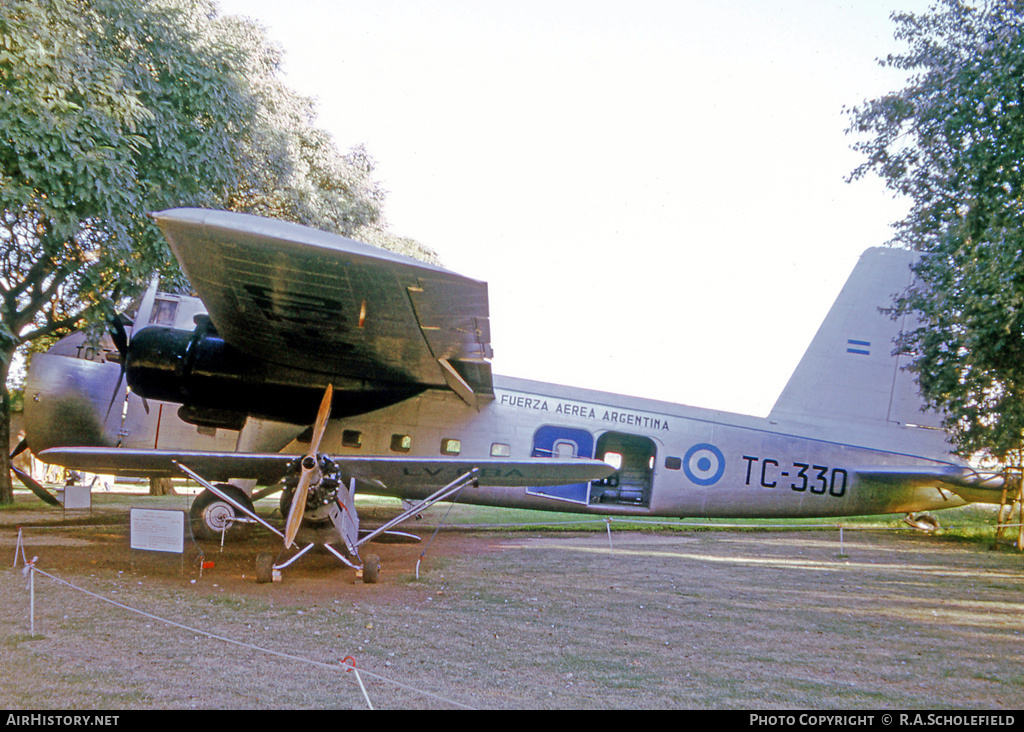 Aircraft Photo of TC-330 | Bristol 170 Freighter Mk1A | Argentina - Air Force | AirHistory.net #7800